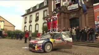 WRC 2012 - Rallye France Alsace - On board with Loeb. - YouTube