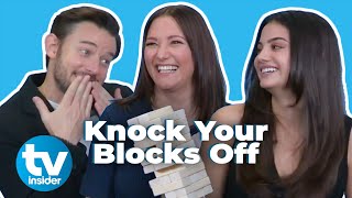 The stars of THE WAY HOME play KNOCK YOUR BLOCKS OFF and share onset memories & more | TV Insider