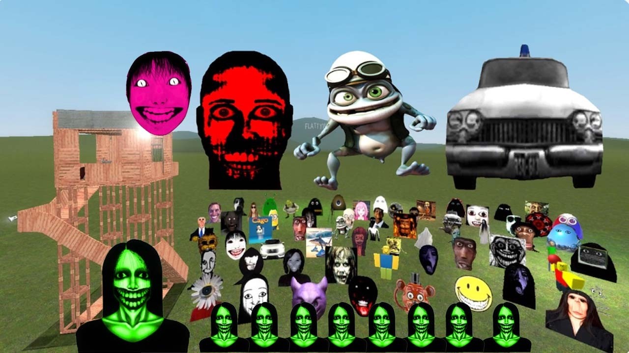 Too Much Nextbots Vs Towers in Garry's Mod