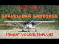 GRAVEL BAR LANDINGS IN MY CESSNA 172M SUPERHAWK WITH @Backcountry182 - Off Airport (Flight Vlog #13)