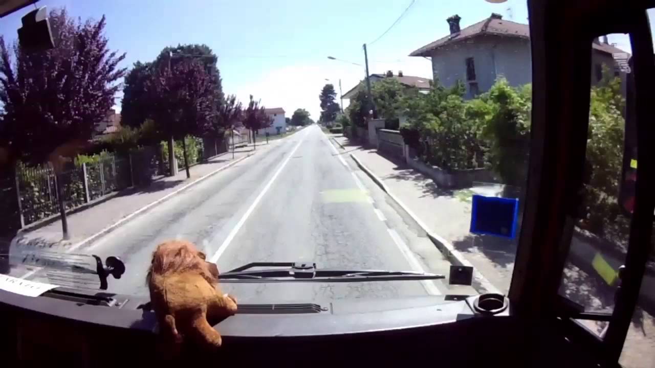 Partenza Autobotte Santhià per incendio sterpaglie - Viaggio in sirena