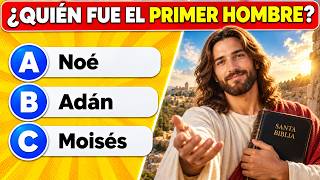 ¿CUÁNTO SABES DE LA BIBLIA? 📖 | 50 PREGUNTAS BÍBLICAS PARA EVALUAR TUS CONOCIMIENTOS 🧠✝️