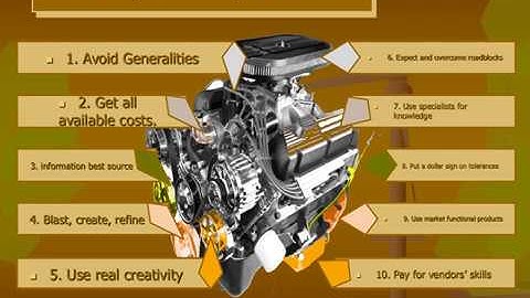 Value Analysis Technique 9. Utilize Vendors’ Available Functional Products