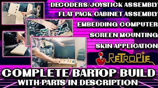 2 Player Bartop Arcade Build CHEAP! #bartop #arcade #emulator