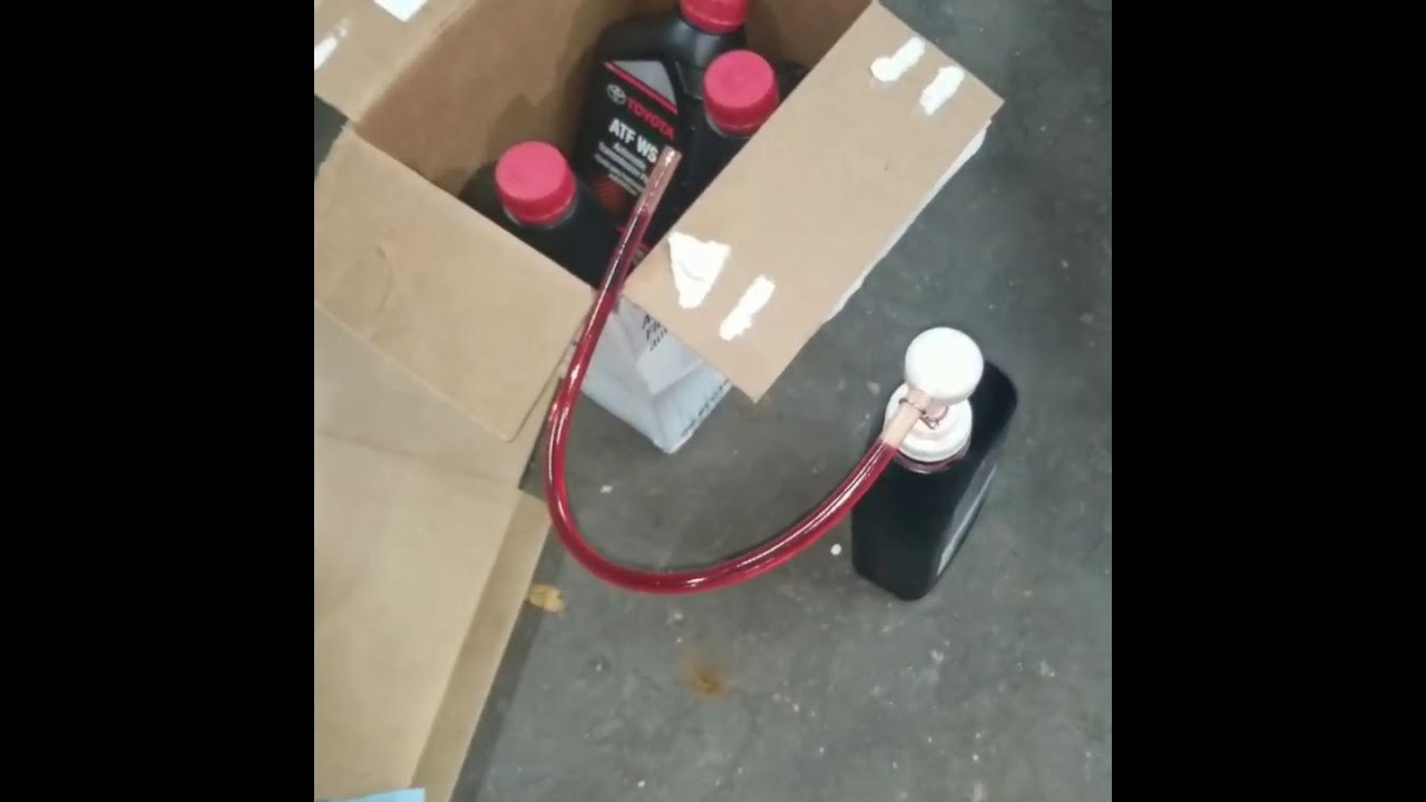 2019 Toyota Highlander transmission fluid change drain and fill DIY