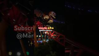 🌔✨🎢 Night Roller Coaster #night #rollercoaster #thrill #fun #happy #shorts