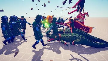 Cactus vs Every Unit - Totally Accurate Battle Simulator TABS