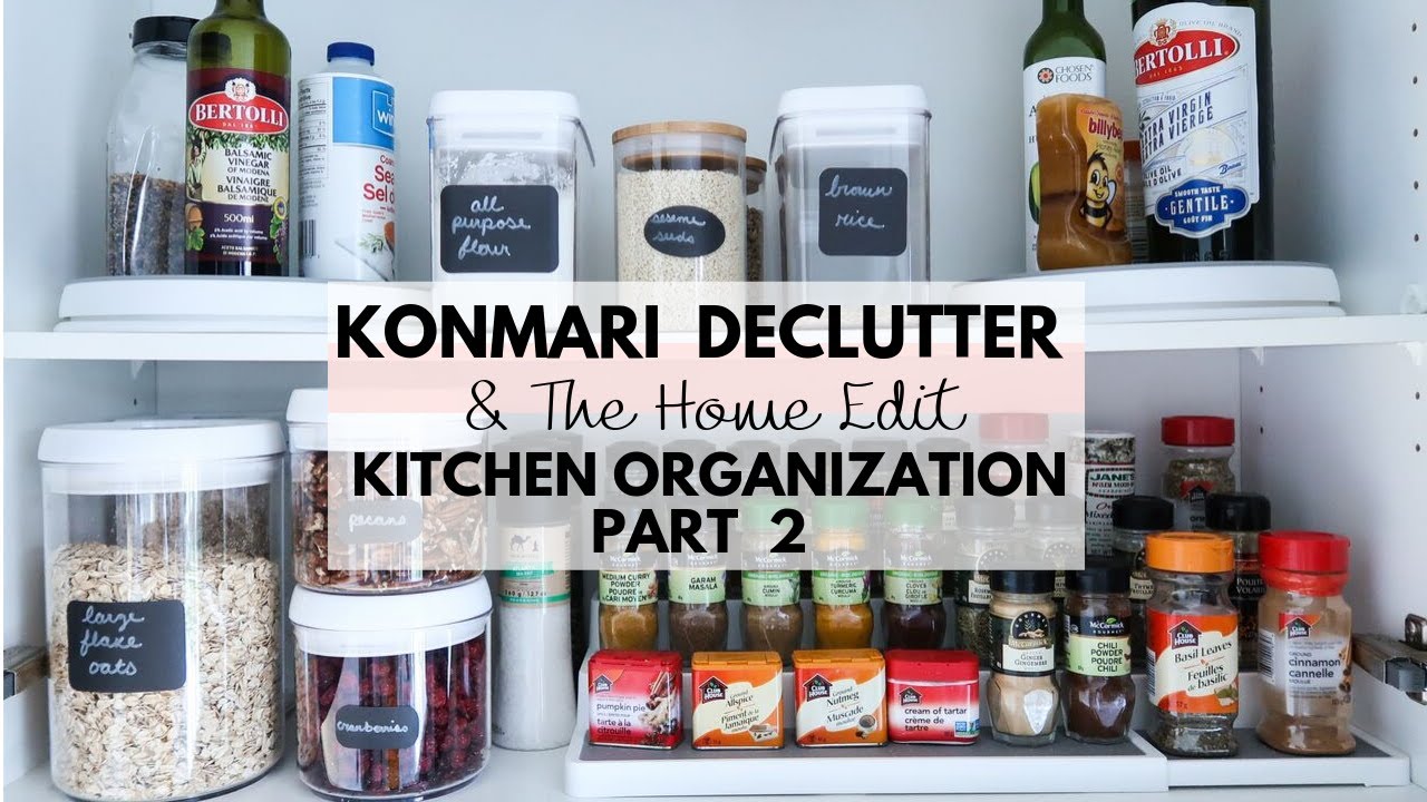 Home Edit Kitchen Organizing Tips