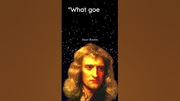 Best Quotes From Isaac Newton | English mathematician, physicist, astronomer | #shorts