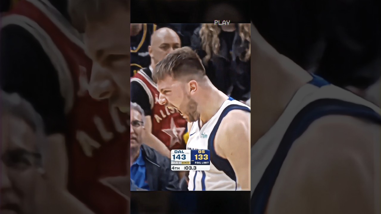 Luka got his revenge on the Warriors😳 #nba #stephencurry #basketball #lukadoncic #klaythompson