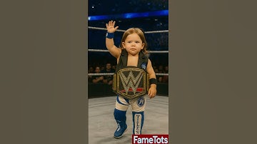 AJ Styles Toddler Entrance 😍 | Funniest WWE Parody Ever! 😂🔥 #ajstyles #wwe