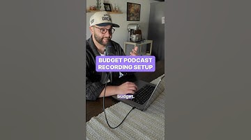 A Simple Podcast Recording Setup on a Budget