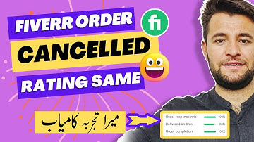 Fiverr Rating Not Change After Cancel ☺ - Get Order on Fiverr - Fiverr order cancellation effect