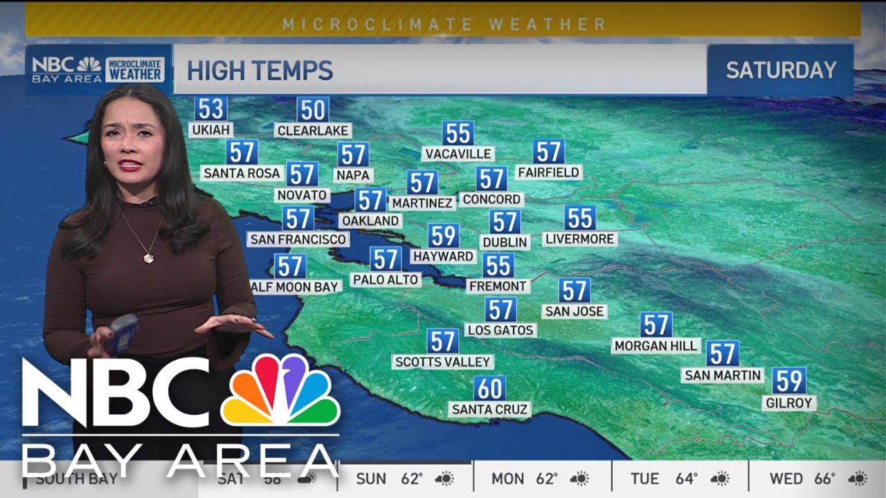 Bay Area forecast: Clouds and cool day - YouTube
