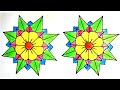 Fantastic artistry ll geometry beautiful flowers design  flowers 