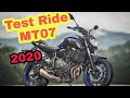 Test Ride Yamaha MT07 المتعة على زوج روايض