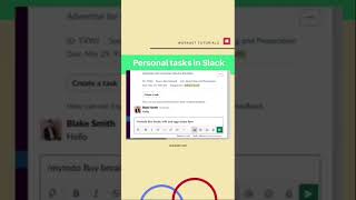 How to create and manage personal tasks in Slack #taskmanagement #taskmanagementapps #taskmanagemen