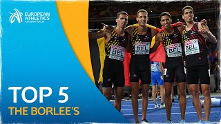The Borlee brothers TOP 5 SPECTACULAR performances