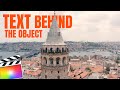 Text Behind Object in Final Cut Pro X || Hindi Tutorial || Avedesh Verma