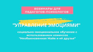 Вебинар для педагогов-психологов &quot;Управление эмоциями&quot;