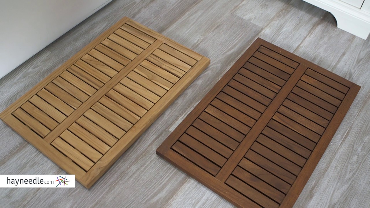 Belham Living Slatted Teak Shower Mat Review You Belham Living Slatted Teak Shower Mat Review