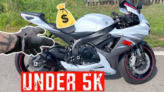 Top 10 Motorcycles to Buy Under $5,000