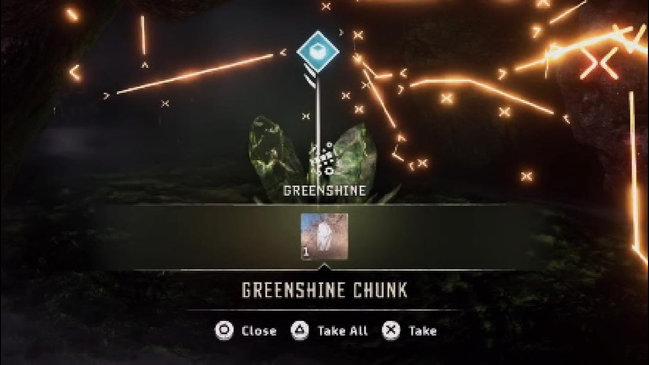 Horizon Forbidden West Greenshine Chunk Location West of Tideripper Site Under Southern Coastal Isle