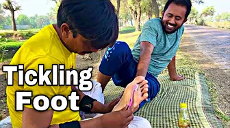 "Ultimate Relaxation | ASMR Foot & Leg Massage & Tickling therapy