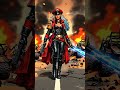 Dirty Paint Production's Dark Side AI Operator Struts in her 40K Commissar wardrobe #art #metal