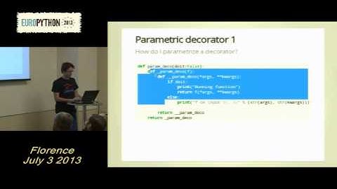 Andrea Crotti - Decorators and context managers