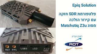 Epiq Solution SDR platforms, Matchstiq Z3u, features (By RDT Israel)