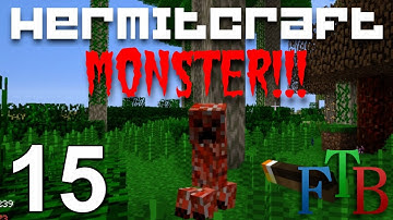 Hermitcraft FTB Monster Ep. 15 - New Base & New Tools !!!
