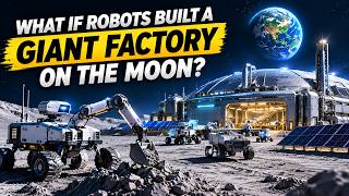 Information What If Robots Built a Giant Factory on the Moon 🤖🌕 | FORT AI T News