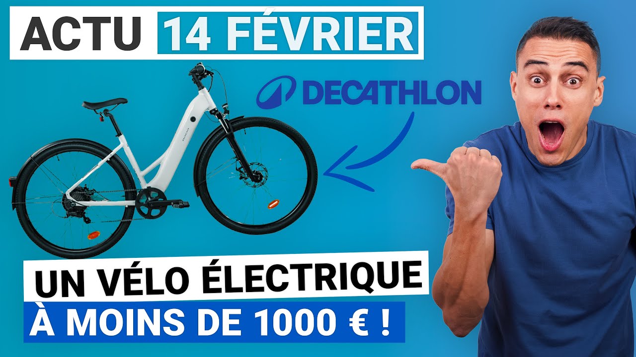 Ce vélo électrique Decathlon coûte moins de 1000 € !