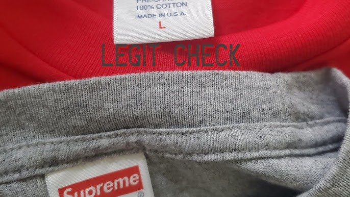 How to legit check any supreme shirt real vs fake UPDATED 2021