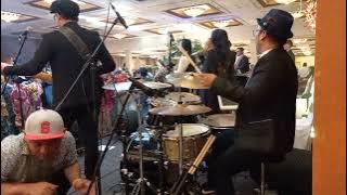 Katon Bagaskara live di acara nikahan (Jogjakarta ,Dinda Dimana) Saiful drumcam
