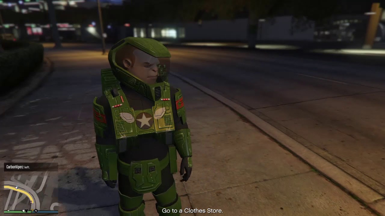 Grand Theft Auto V space ranger Online - YouTube