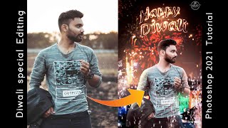 Diwali special photo editing in photoshop 2021 | Diwali photo editing Background #rakeshphotography screenshot 4