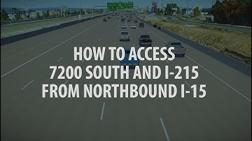 New I-15 NB Ramp System