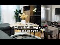EXTREME Living Dining Room Makeover For In-Laws ❤️ | Multifunctional Pieces For Small Space Living