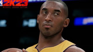 NBA 2K23 - (Kobe Bryant Gameplay) vs. San Antonio Spurs \\