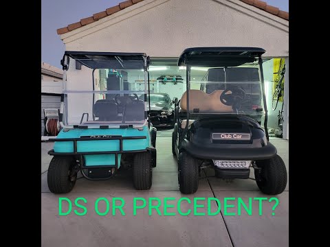 What is the Difference Between a Club Car Precedent and DS?