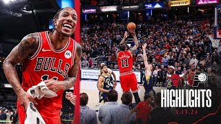 HIGHLIGHTS: Chicago Bulls beat Pacers 132-129 in OT behind DeMar DeRozan's 46 points