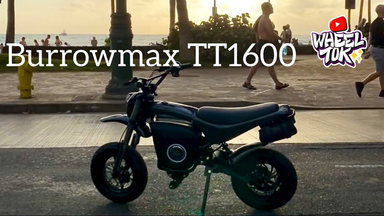 Ope! Introducing the Burrowmax TT1600. Wheelie Progress Check and Tip