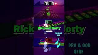 Rick and Morty Theme - Noob (Fortnite Music Blocks) #fortnite