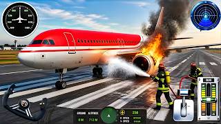 Real Flight Airplane City Pilot Simulator - Plane Boeing Emergency Landing - Android Gameplay screenshot 5