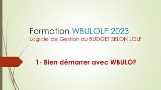 Bien Démarrer avec WBULOF 2023 screenshot 2