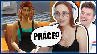 MAKANDA MUSÍ DO PRÁCE!🤣 VenMakky The Sims 4 #3 w/@vendali