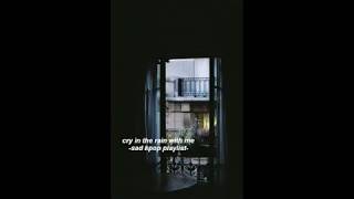 Sad kpop playlist but it's raining ...