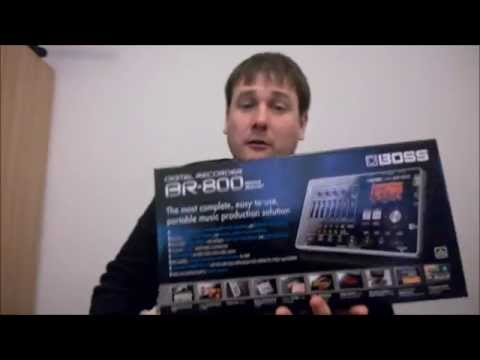 Music Moment Unboxing the Boss BR 800